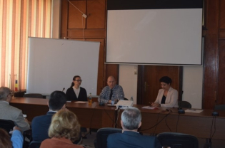 The Romanian Academy discussing National Sovereignty with Prof. Stephen Bowers